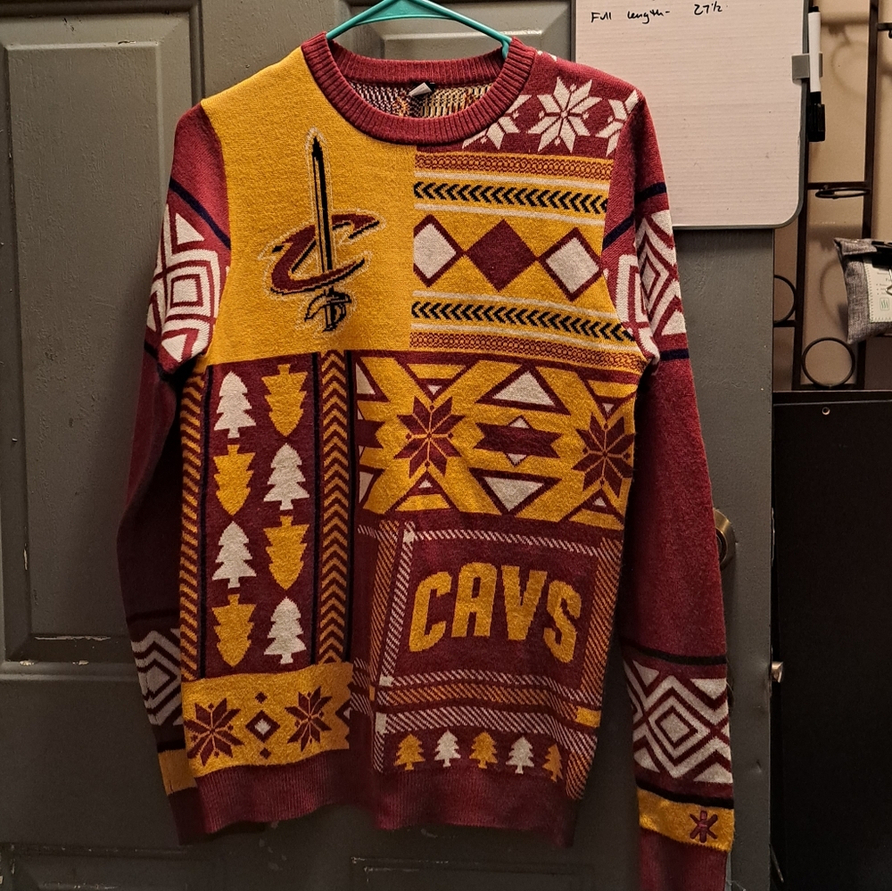 Klew Virginia Cavaliers Christmas Sweater sz S